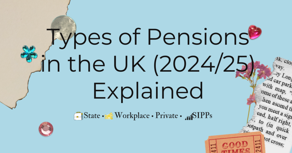 Featured image showing types of pensions in the UK including state, workplace, and private pensions – 2024 guide