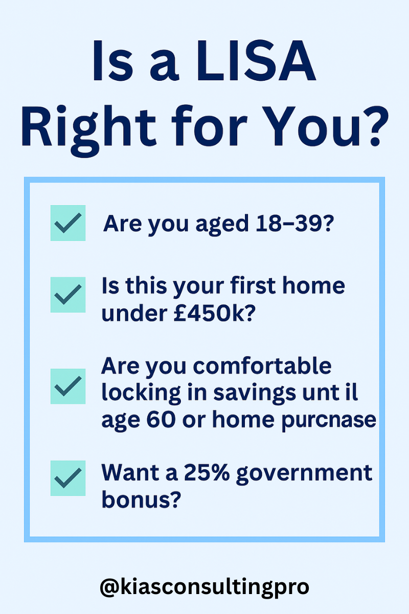 Is a Lifetime ISA Right for You? Checklist